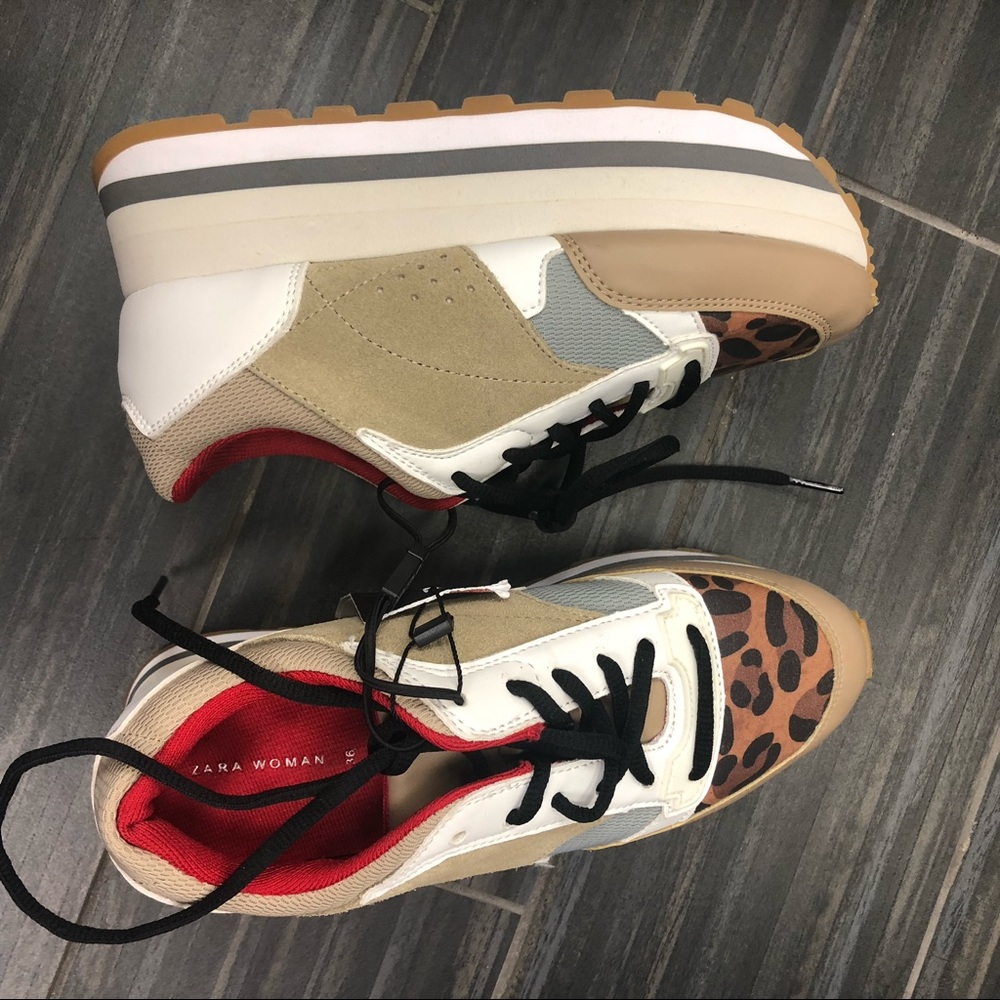 Zara fashion sneakers-NWT